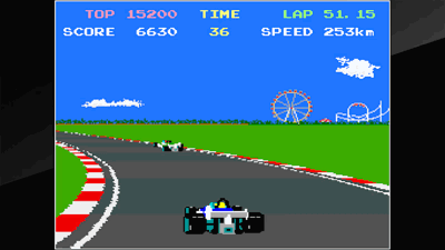 Arcade Archives: Pole Position II - Screenshot - Gameplay (World) - 800x450