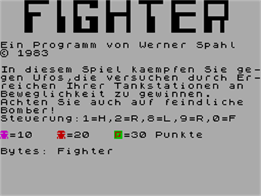Fighter - Screenshot - Game Title (Germany) - 256x192