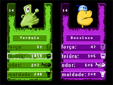 Guerra dos Monstros - Screenshot - Gameplay (Brazil) - 320x240