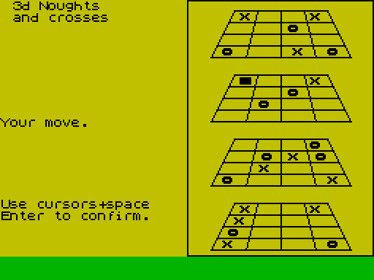 3d Noughts and Crosses - Screenshot - Gameplay (null) - 512x384