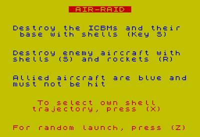 Air-Raid - Screenshot - Game Title (null) - 512x352