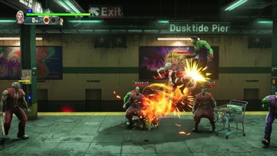 Double Dragon Revive - Screenshot - Gameplay (World) - 600x338
