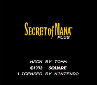 Secret of Mana Plus - Screenshot - Game Title (null) - 256x224