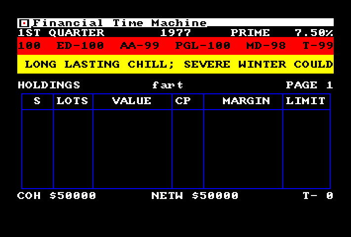 Illustration of The Financial Time Machine