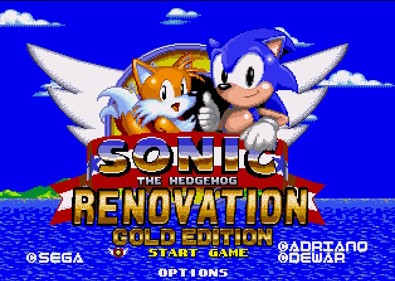 Sonic Renovation: Gold Edition - Screenshot - Game Title (null) - 628x446