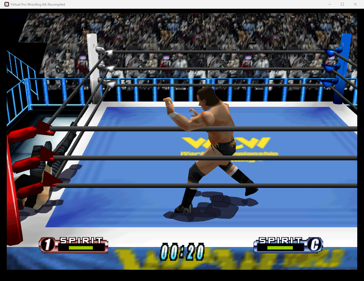 Virtual Pro Wrestling 64: Recompiled - Screenshot - Gameplay (null) - 1296x999