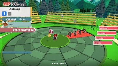 Paper Mario: The Origami King - Screenshot - Gameplay (null) - 1920x1080