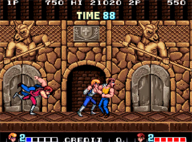 Arcade Archives DOUBLE DRAGON - Screenshot - Gameplay (World) - 861x638