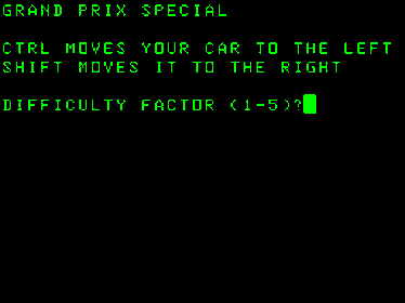 Grand Prix Special - Screenshot - Game Title (null) - 256x192