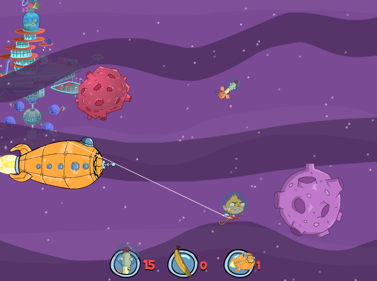 Rocket Monkeys: Chicken Rescue! - Screenshot - Gameplay (World) - 798x594