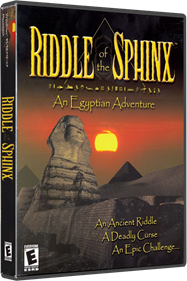 Riddle of the Sphinx: An Egyptian Adventure - Box - 3D (North America) - 592x889