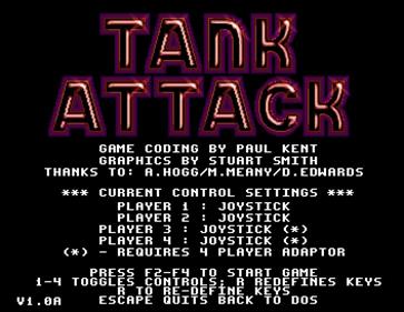Tank Attack (Paul Kent) - Screenshot - Game Title (null) - 706x546