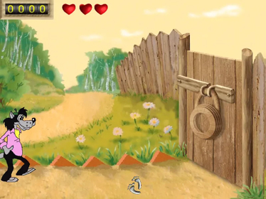 Nu, Pogodi! Vypusk 2. Kruglyjj Scjot - Screenshot - Gameplay (Russia) - 800x600