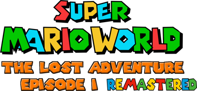 Super Mario World: The Lost Adventure: Episode I Remastered - Clear Logo (United States) - 1354x627