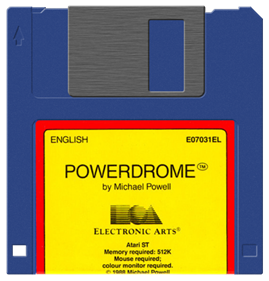 Powerdrome - Fanart - Disc (null) - 575x600