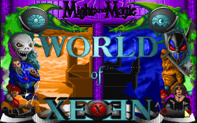 Might and Magic: World of Xeen - Screenshot - Game Title (Japan) - 640x400