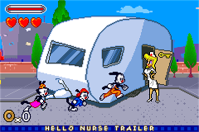 Animaniacs: Hollywood Hypnotics - Screenshot - Gameplay (Europe) - 240x160