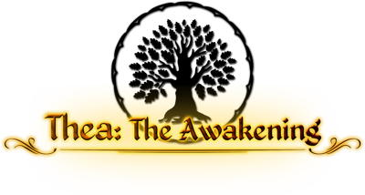Thea: The Awakening - Clear Logo (null) - 2000x1070