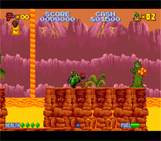 Daffy Duck: The Marvin Missions Redux - Screenshot - Gameplay (null) - 256x224
