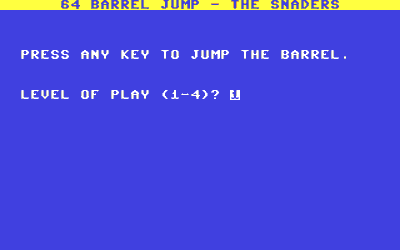 64 Barrel Jump - Screenshot - Game Title (null) - 320x200