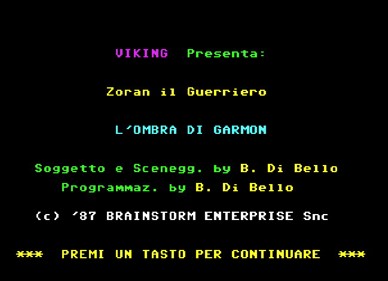 Zoran il guerriero: L'ombra di Garmon - Screenshot - Game Title (null) - 649x470