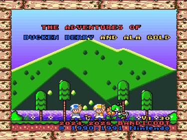The Adventures Of Bucken Berry And Ala Gold - Screenshot - Game Title (null) - 595x445