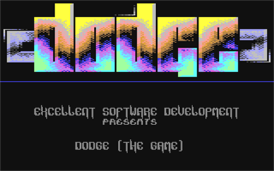 Dodge: The Game - Screenshot - Game Title (null) - 320x200