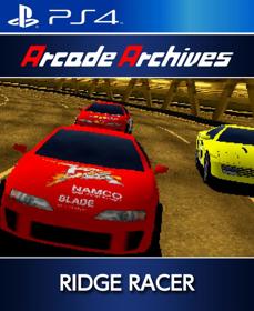 Arcade Archives RIDGE RACER - Fanart - Box - Front (null) - 805x986