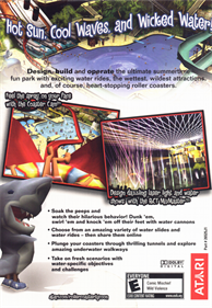 RollerCoaster Tycoon 3: Soaked! - Box - Back - 555x800