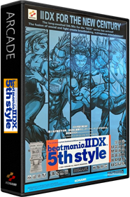 beatmania IIDX 5th style - Box - 3D (Japan) - 588x885