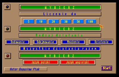 Arytmetyka - Screenshot - Game Select (null) - 640x418
