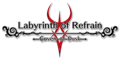 Labyrinth of Refrain: Coven of Dusk - Clear Logo (World) - 400x200