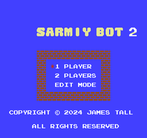 Sarmly Bot 2 - Screenshot - Game Title (World) - 256x240