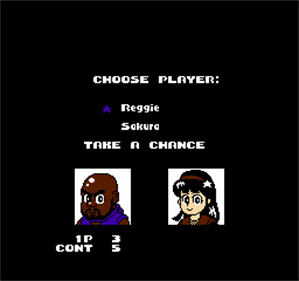 Reggie's Radical Adventures - Screenshot - Game Select (null) - 256x240