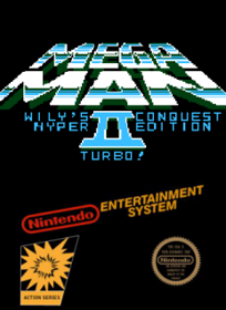 Mega Man Wily's Conquest II: Hyper Edition Turbo! - Fanart - Box - Front (North America) - 232x319