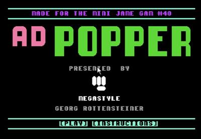 Ad Popper - Screenshot - Game Title (null) - 666x460