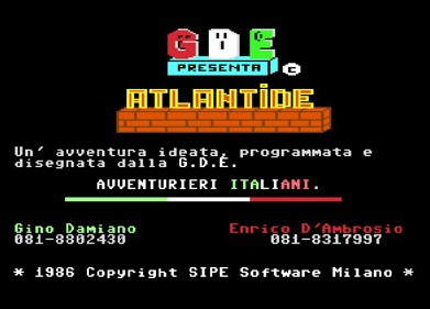 Atlantide - Screenshot - Game Title (null) - 628x451