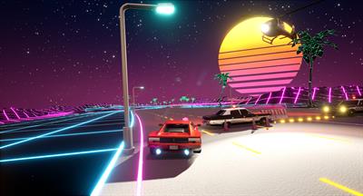 Cyber OutRun - Screenshot - Gameplay (North America) - 5080x2744