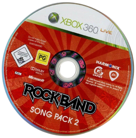 Rock Band: Track Pack: Volume 2 - Disc (Europe) - 497x502