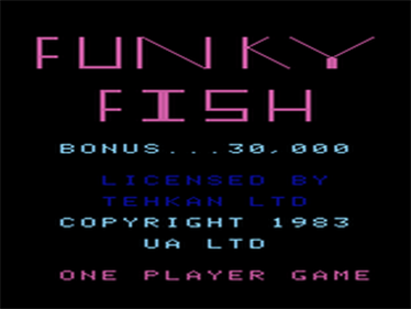 Funky Fish - Screenshot - Game Title (null) - 640x480