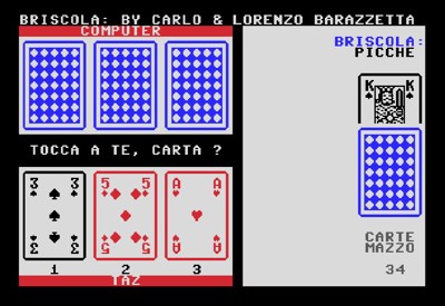 Briscola (Systems Editoriale) - Screenshot - Gameplay (null) - 656x451