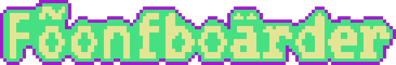 Foonfboarder - Clear Logo (World) - 1220x200