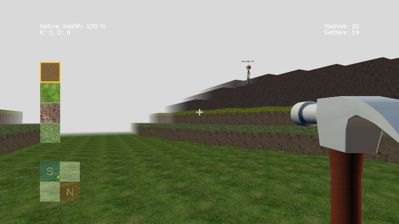 Avatar Block War - Screenshot - Gameplay (World) - 1000x562