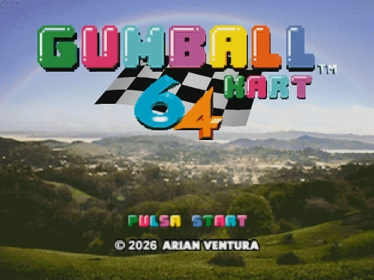 Gumball Kart 64 - Screenshot - Game Title (South America) - 640x480