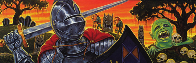 Super Ghouls 'N Ghosts: Super Arthur - Fanart - Background (null) - 1920x620