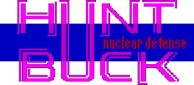 Hunt Buck: Nuclear Defence - Clear Logo (null) - 400x175