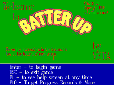 Batter Up - Screenshot - Game Title (World) - 640x480