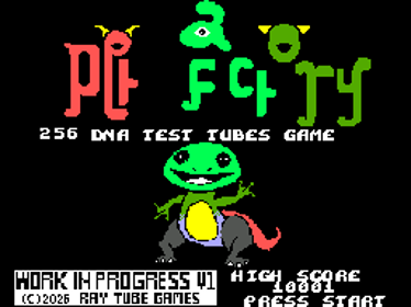 Pet Factory - Screenshot - Game Title (World) - 256x192