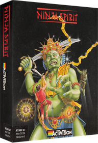 Ninja Spirit - Box - 3D (Europe) - 850x1244