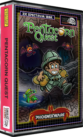 Pentacorn Quest - Box - 3D (null) - 334x551